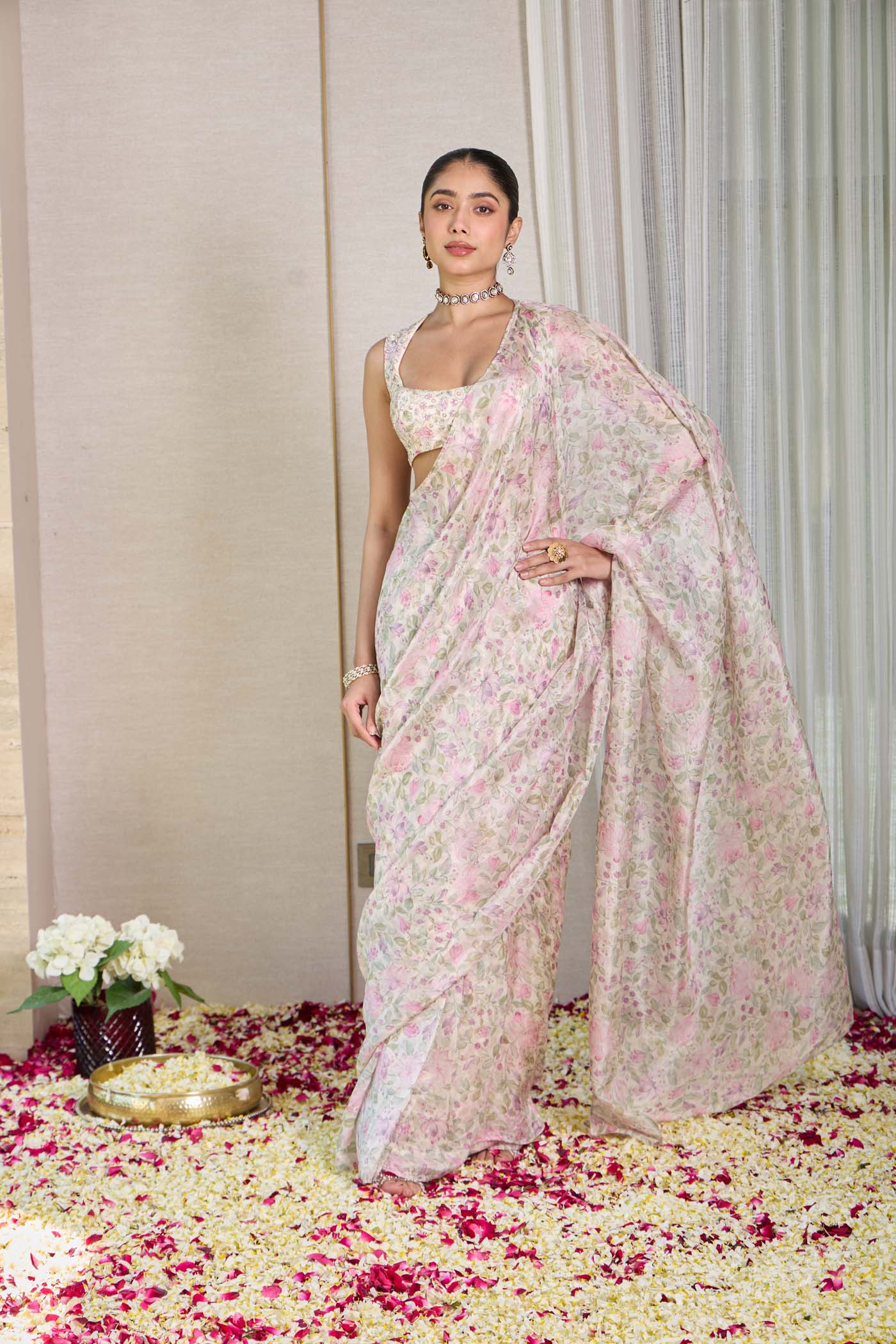 Petal Whisper Saree