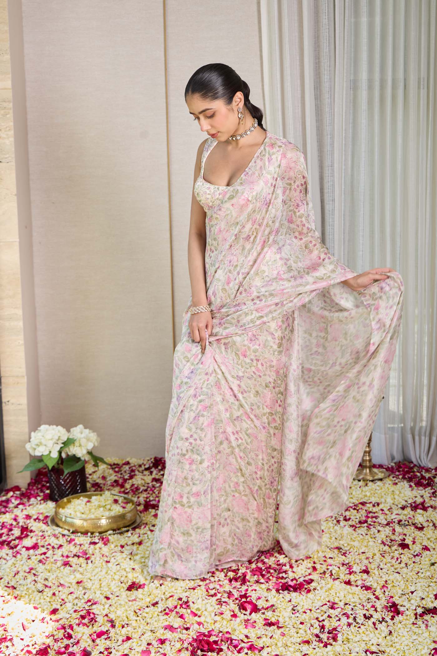Petal Whisper Saree