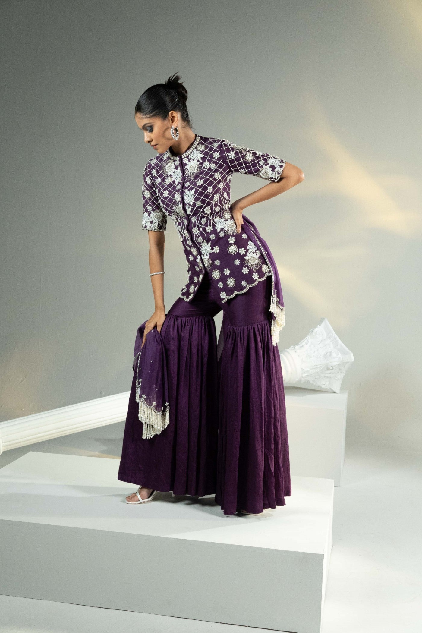 Royal Purple Gharara