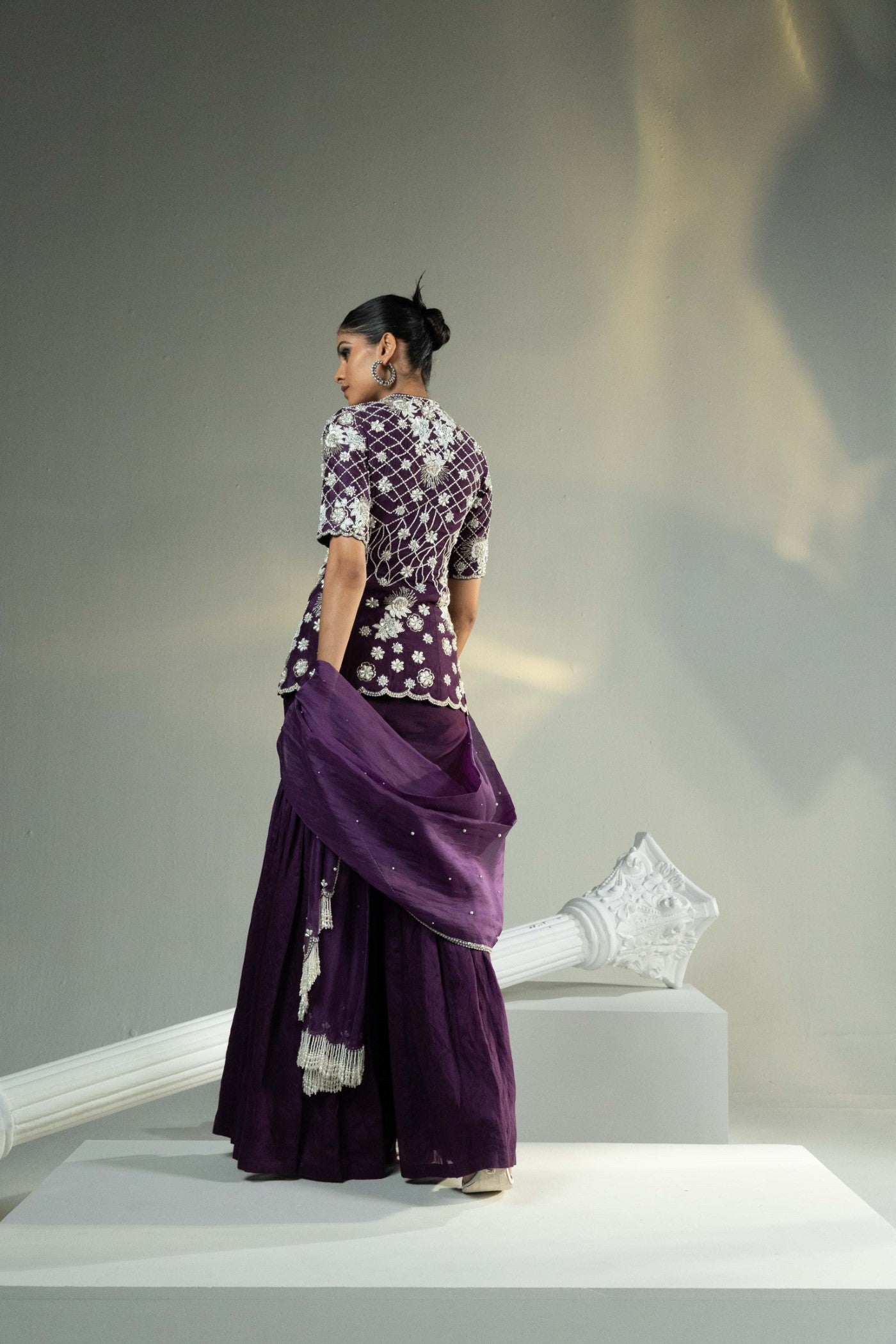 Royal Purple Gharara