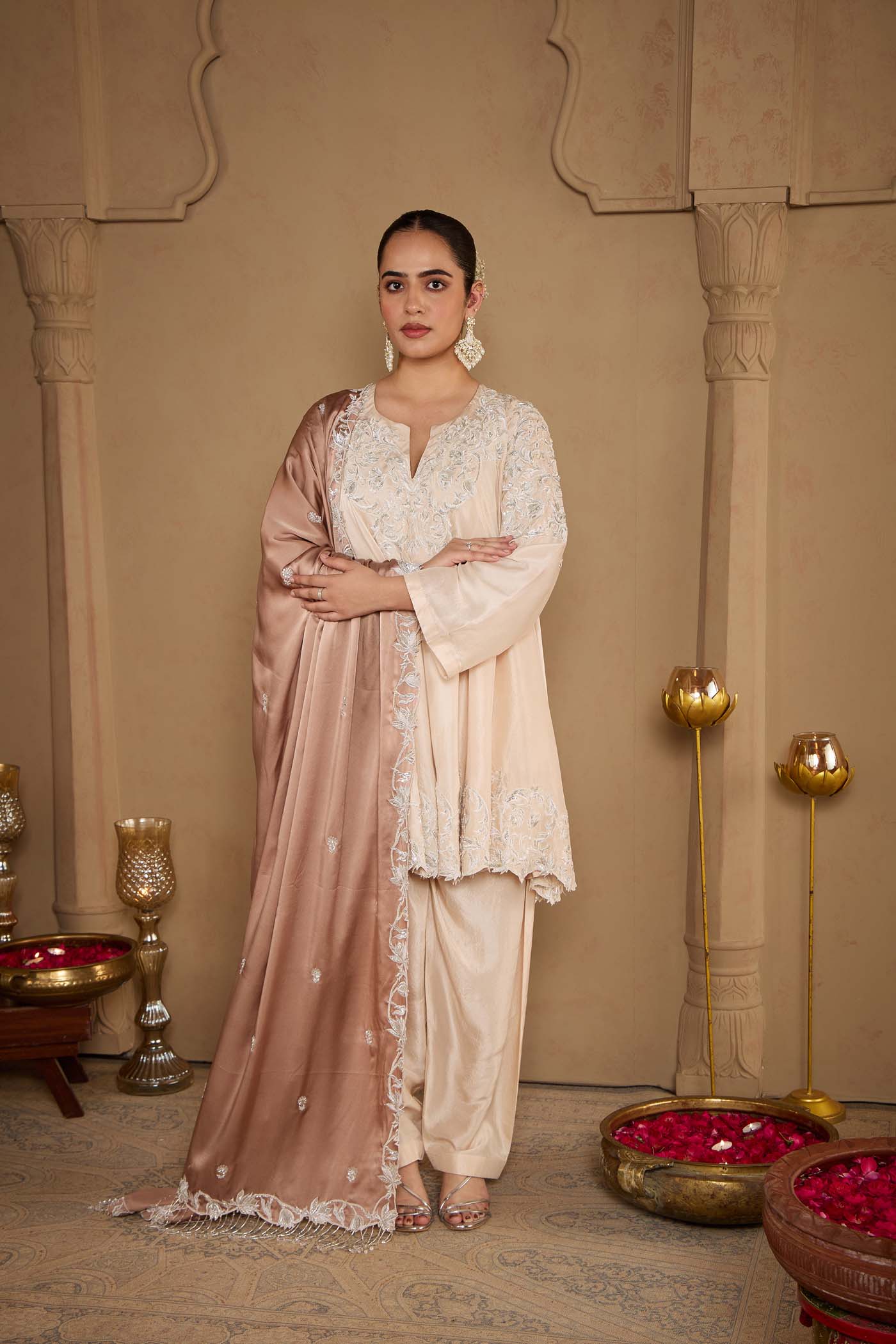 Copper Luxe Kurta Set