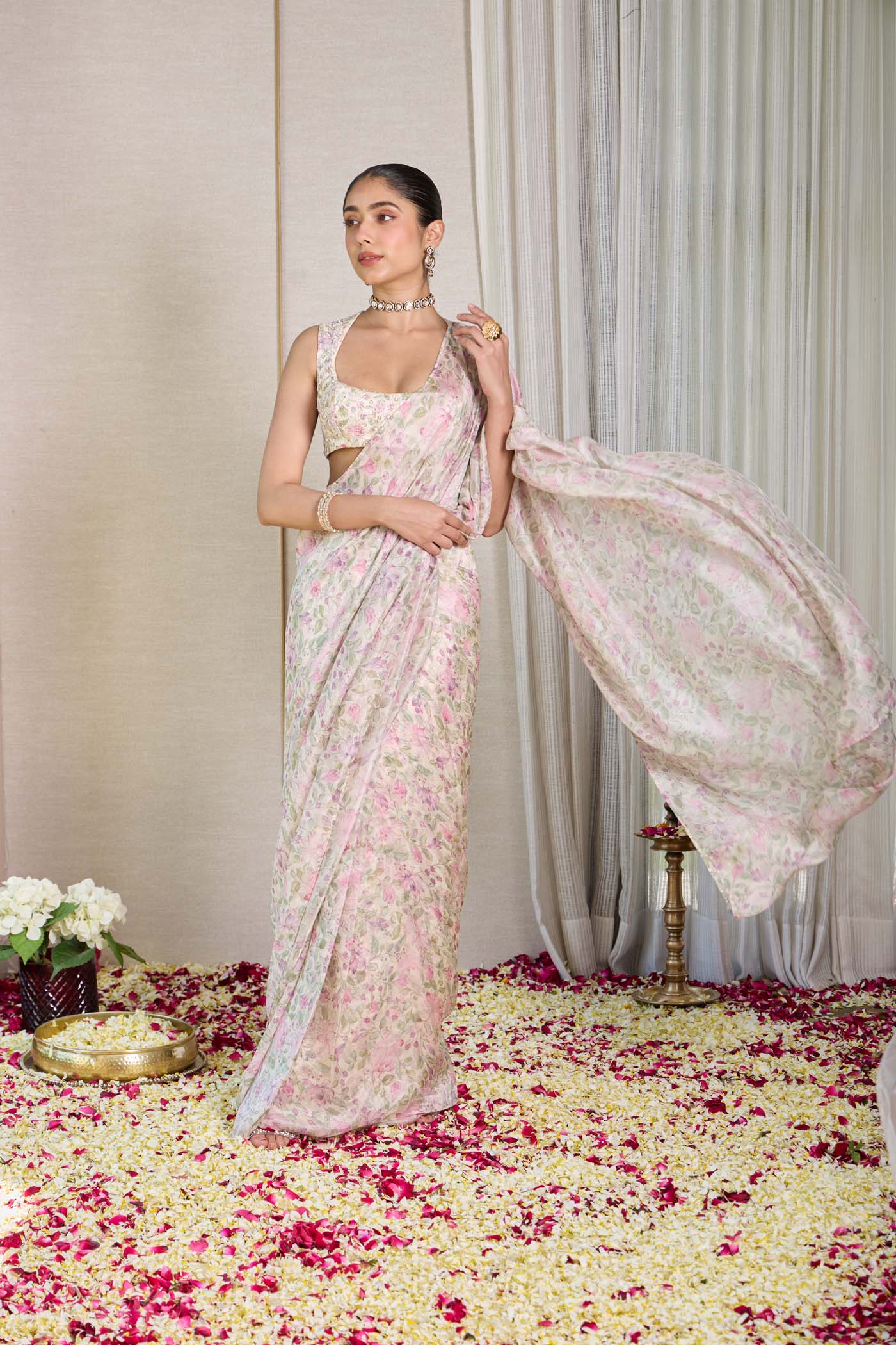 Petal Whisper Saree